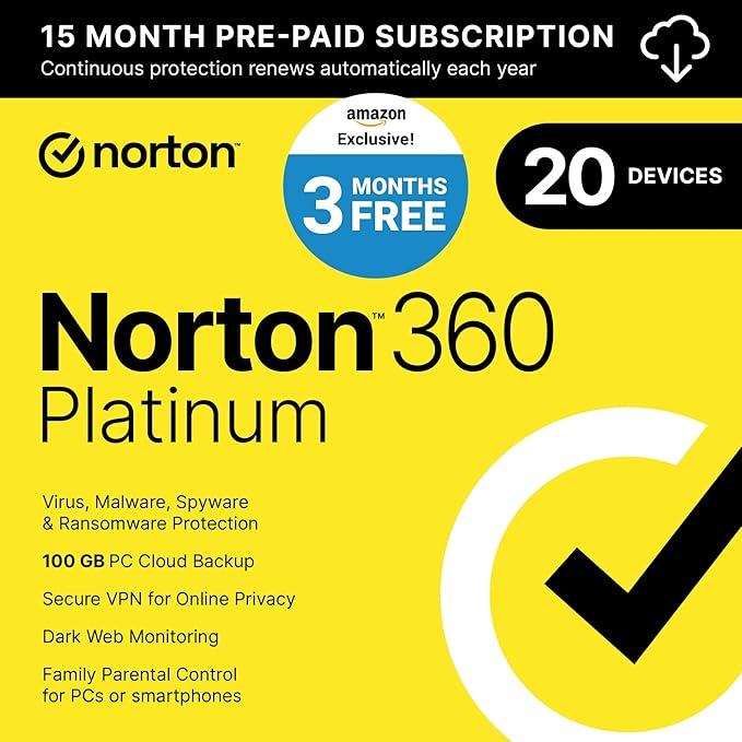 Norton 360 Platinum 2025